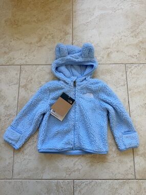THE NORTH FACE TNF Sherpa Fuzzy Campshire Zip Up Ears Jacket Hoodie